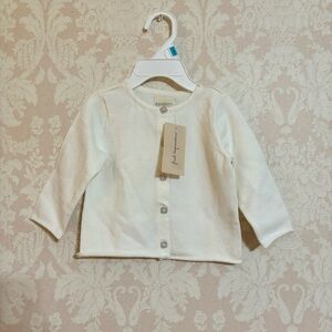 NWT First Impressions Baby Girl White Sweater Size 3-6 Months